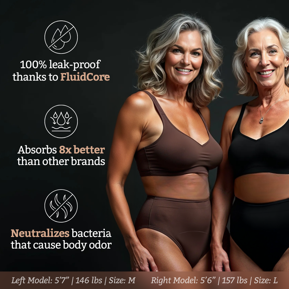 SerinaWear™ Leak-Proof Knickers – 5 Pack